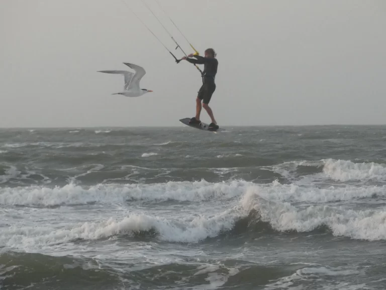 Big air kitesurfing Colombia